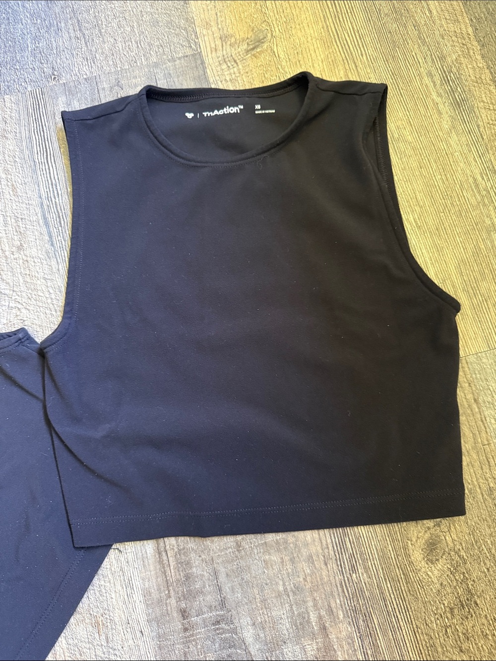 TNA Butter Black Cropped Tank Tops (Set of 2) - Picture 3 of 5